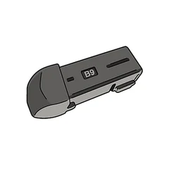 Penyesuai B9: hujung lengan wiper jenis Penyesuai B9 (lukisan)
